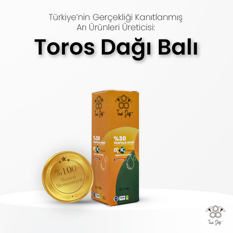 Toros Dağı D3-K2 Vitaminli Damla Propolis 20 ml