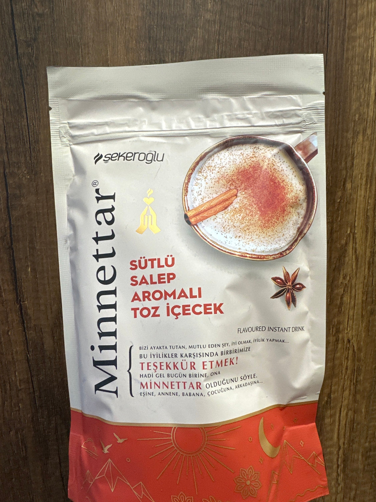 Minnettar Sütlü Salep Aromalı Toz İçecek