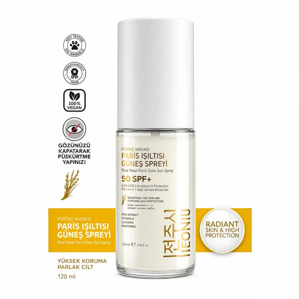 Jeonju Paris Rijstgist Zonnebrandspray SPF 50+ UVA UVB Bescherming 120 ml