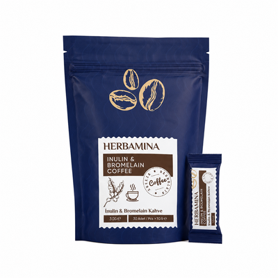 Herbamina Inuline & Bromelaïne Koffie