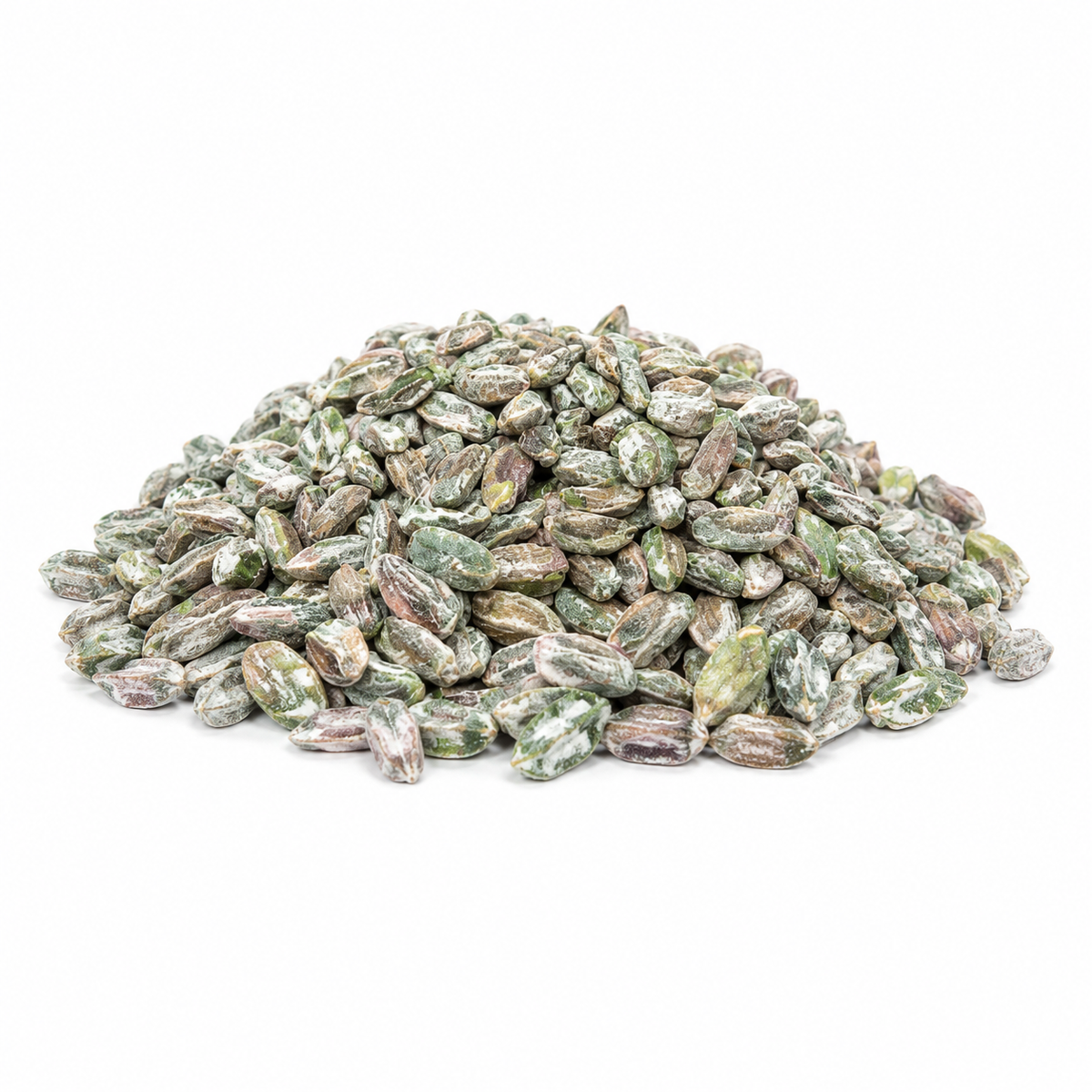 Gepelde groene pistachenoten