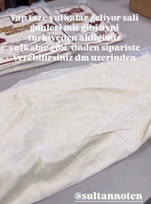 El Yapımı Yufka