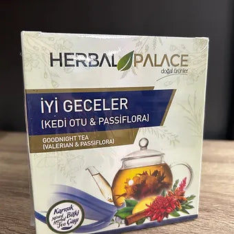 Iyi Geceler Cayi  ( Kedi Otu & Passiflora)